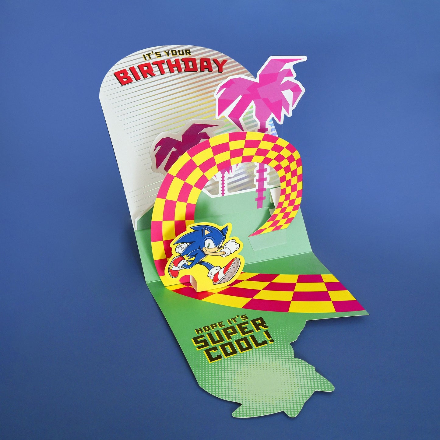 3D Pop Up Sonic The Hedgehog