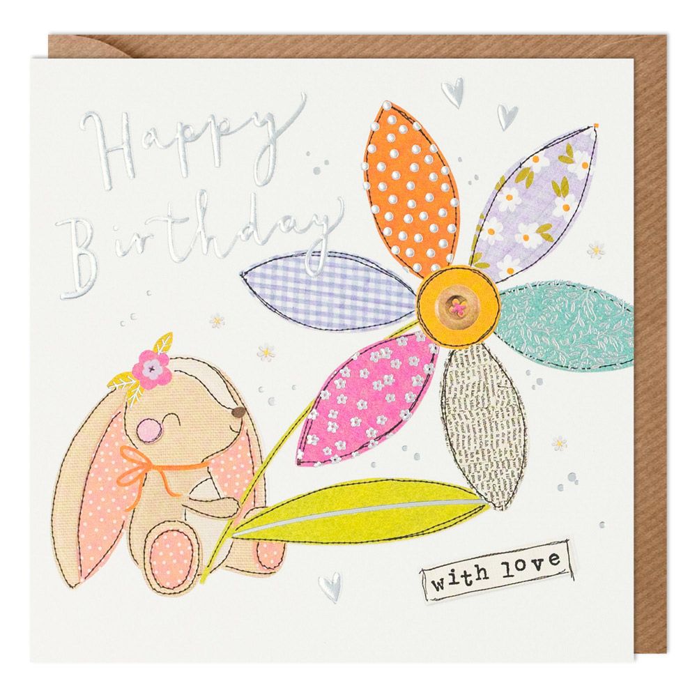 Rabbit With Flower