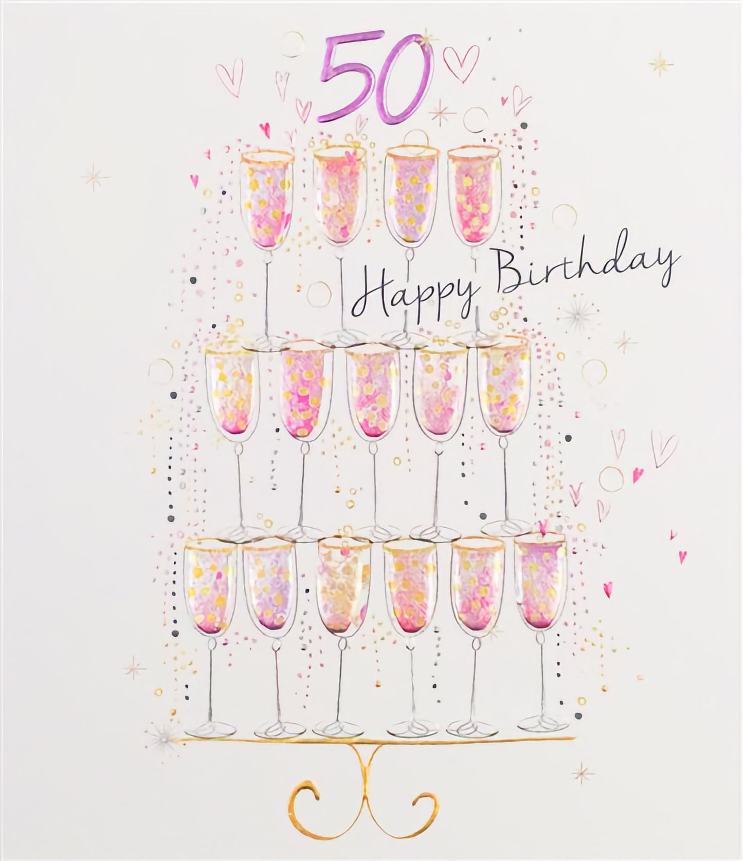 50th Birthday Champagne