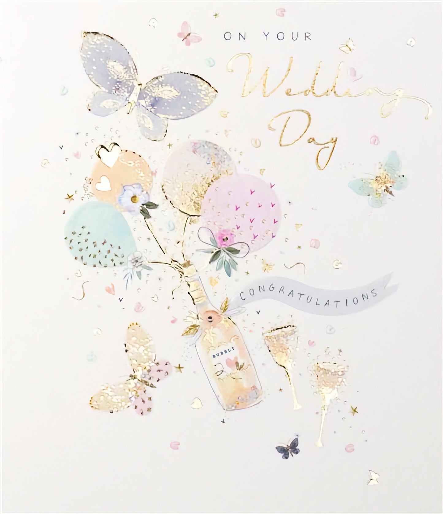Wedding Day Balloon Bubbly