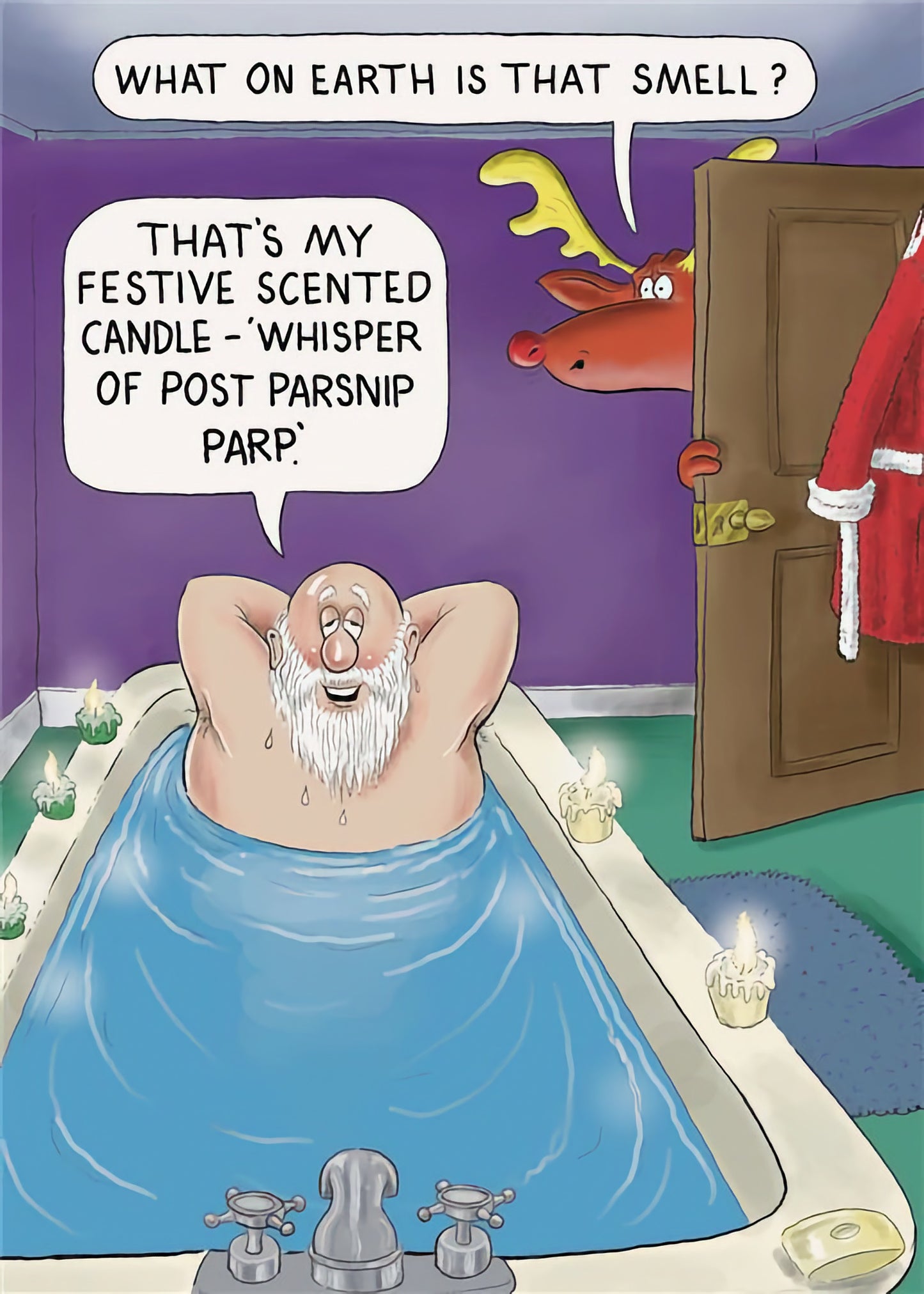 Festive Scented Candle