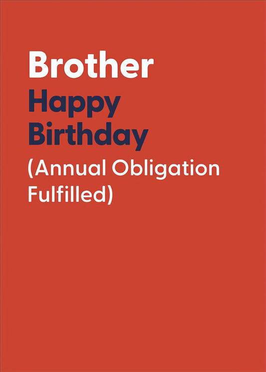 Brother Birthday