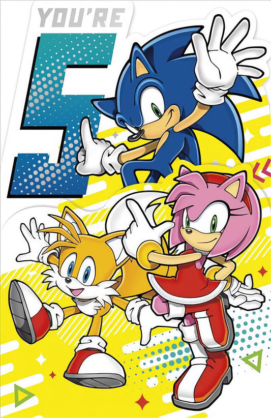 5th Birthday Sonic The Hedgehog