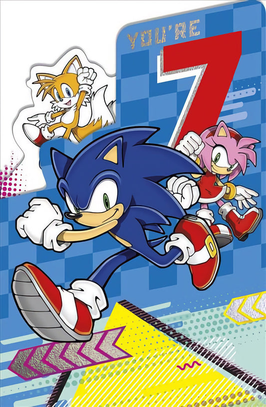 7th Birthday Sonic The Hedgehog