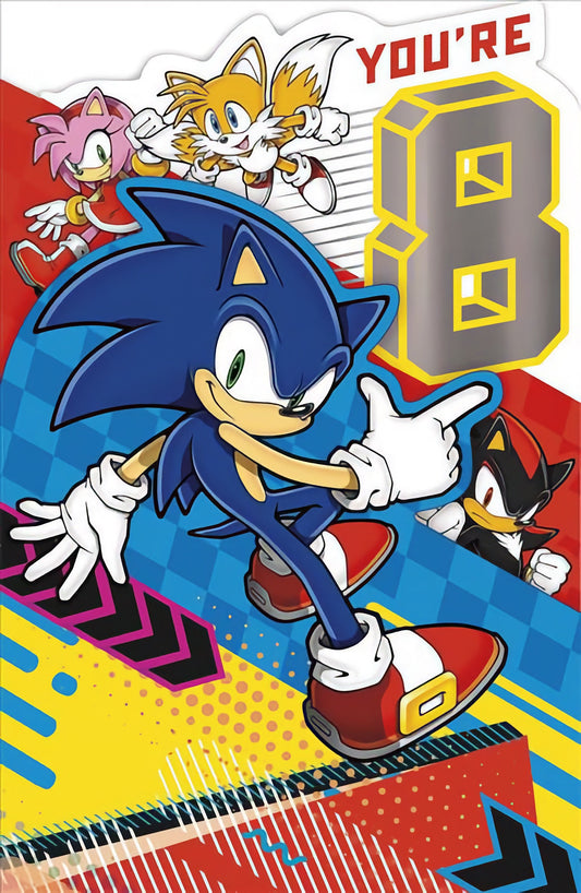 8th Birthday Sonic The Hedgehog