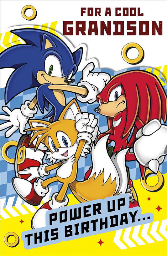 Grandson Sonic The Hedgehog
