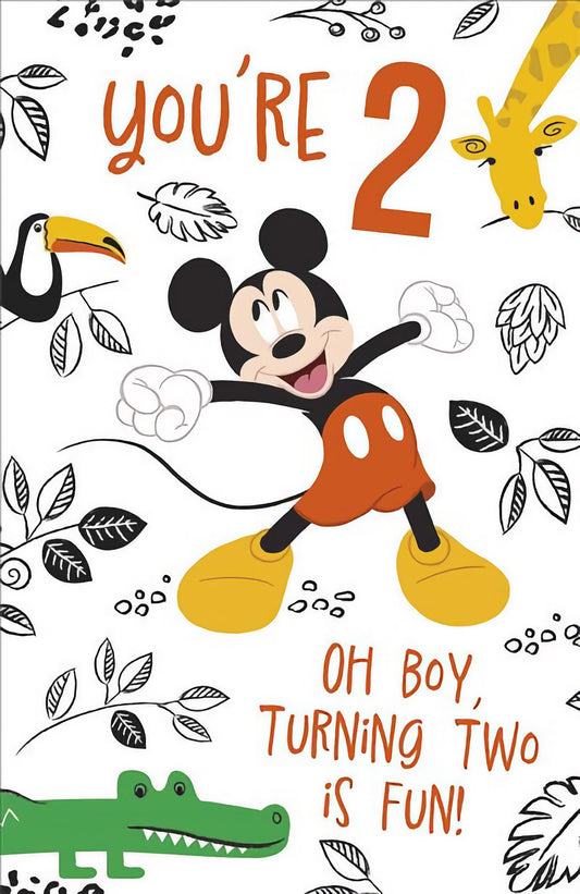 2nd Birthday Mickey Mouse