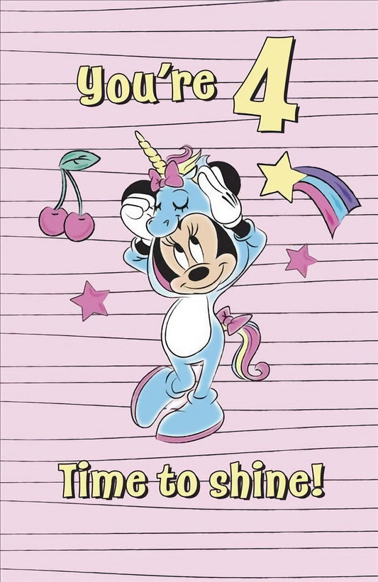 4th Birthday Minnie Mouse