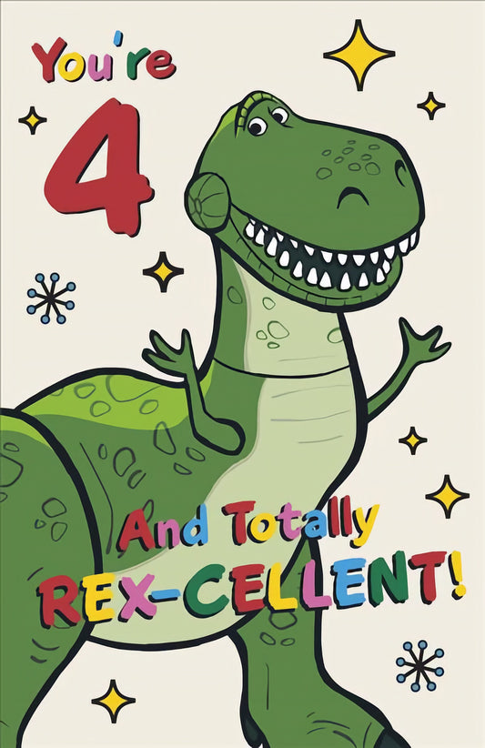 4th Birthday Toy Story Rex