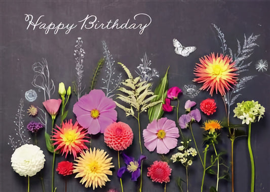 Happy Birthday Flowers