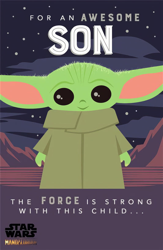 Son Birthday Mandalorian
