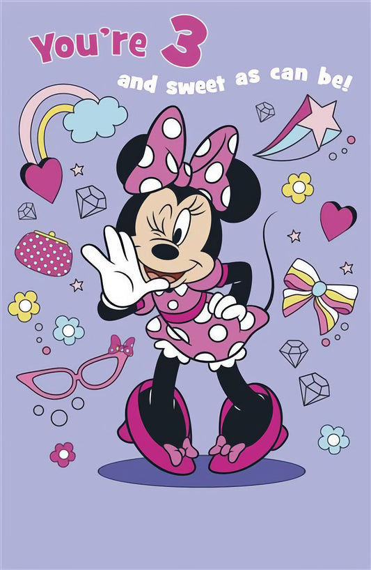 3rd Birthday Minnie Mouse