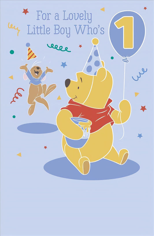 1st Birthday Boys Winnie the Pooh
