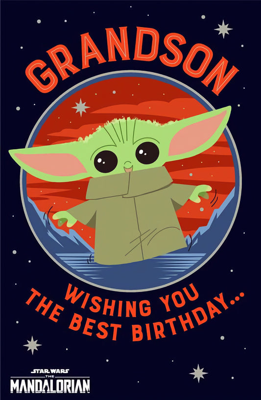 Grandson Birthday Mandalorian