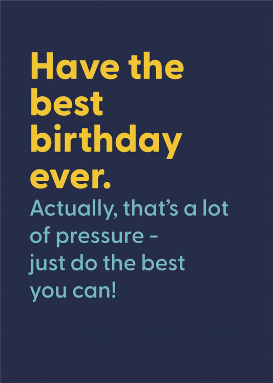 Best Birthday Ever