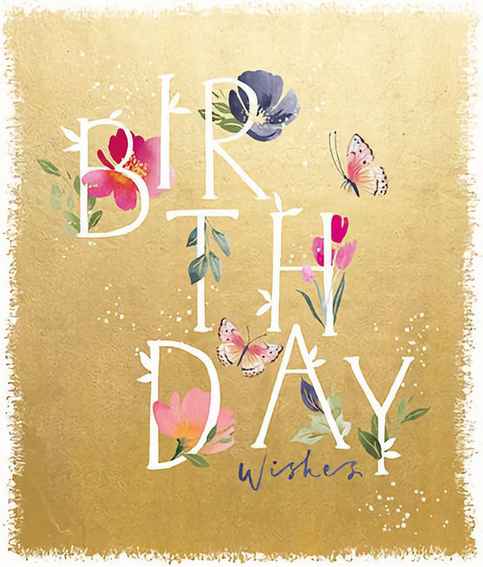 Birthday Lettering