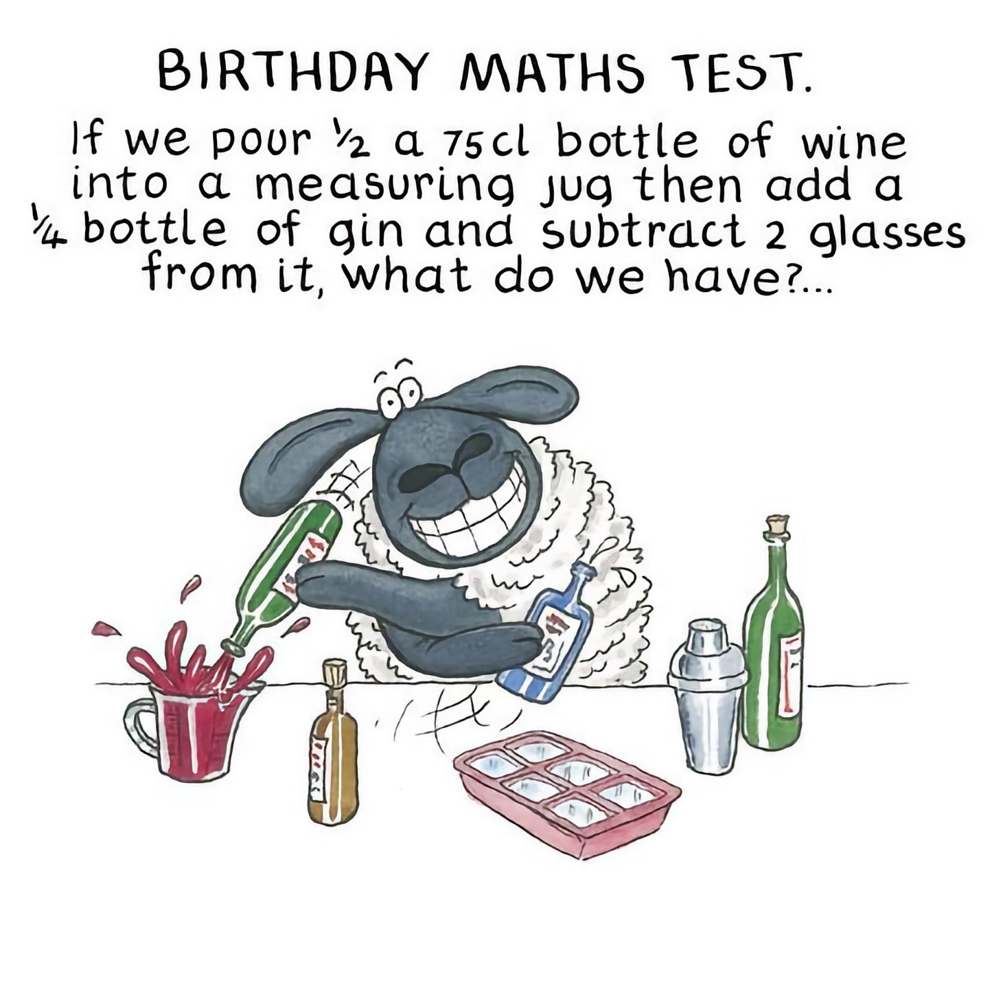 Birthday Maths Test