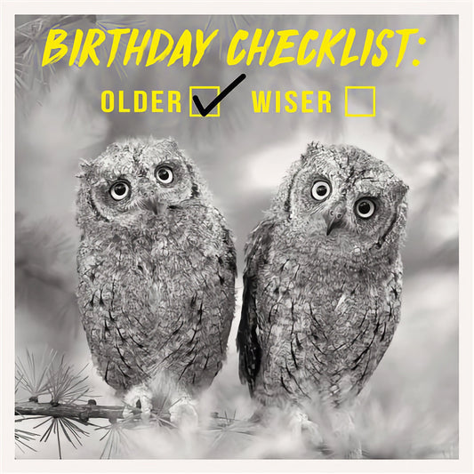 Birthday Checklist
