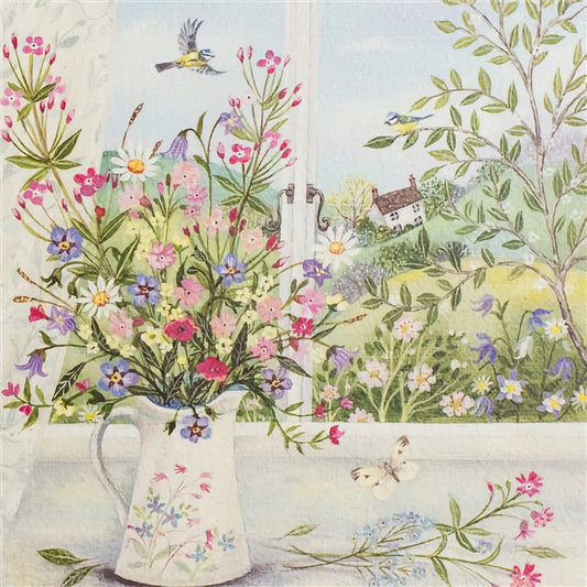 Jug Of Wild Flowers