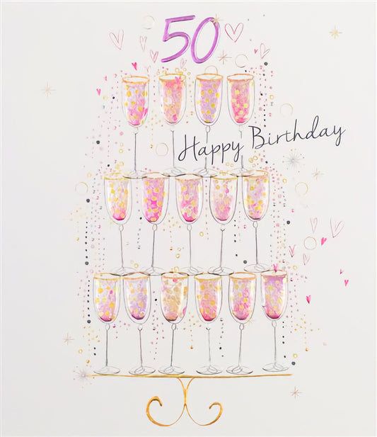 50th Birthday Champagne