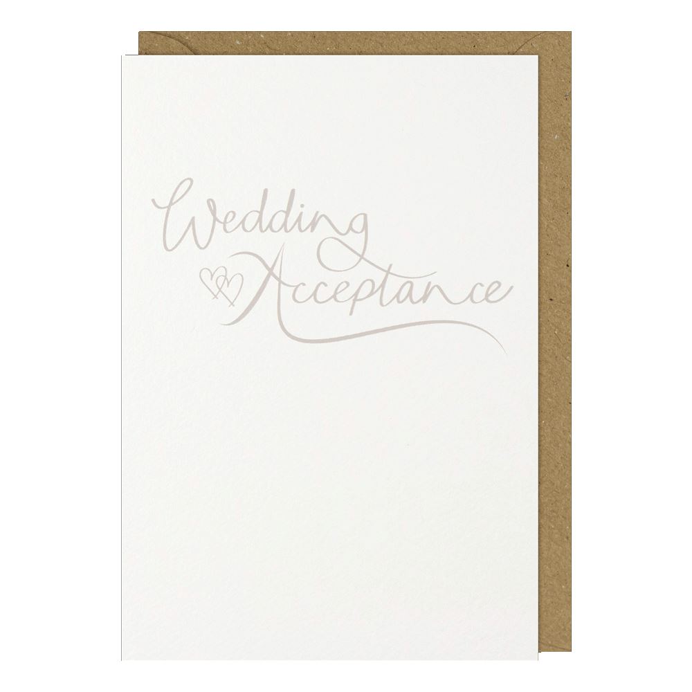 Wedding Acceptance