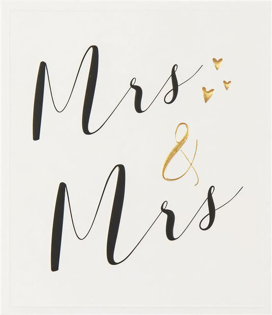 Wedding Mrs & Mrs