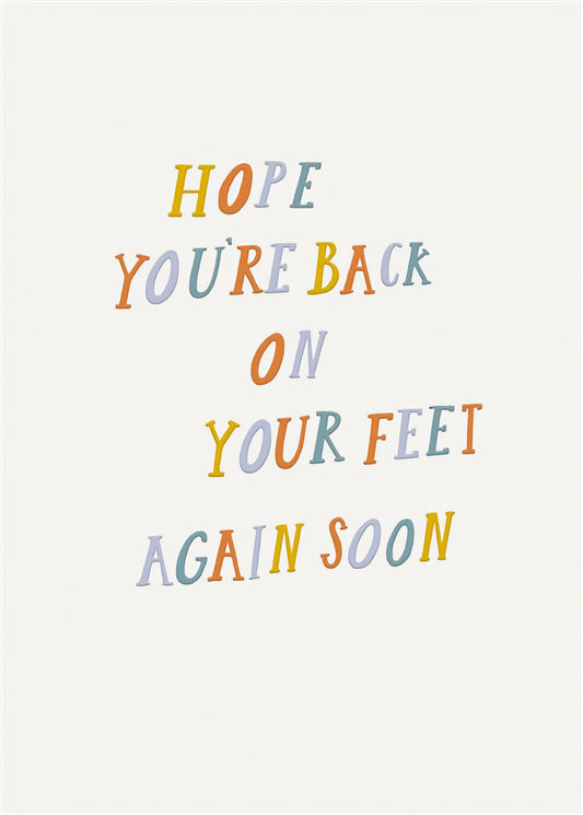 Back On Your Feet