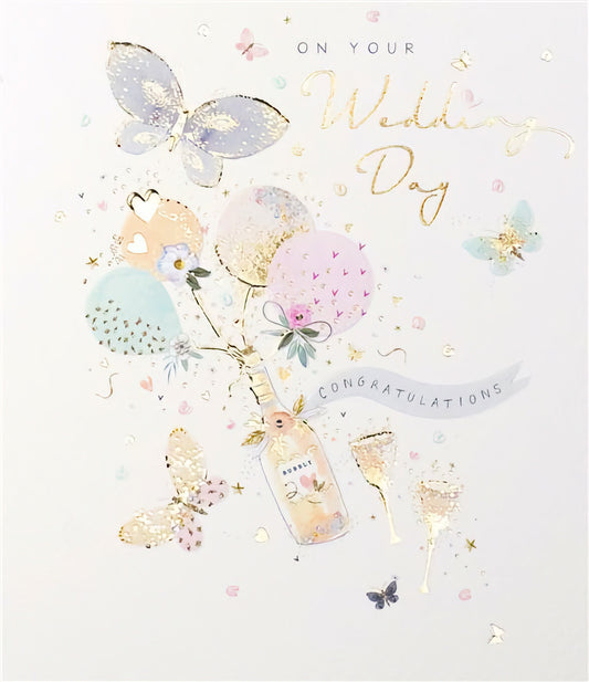 Wedding Day Balloon Bubbly